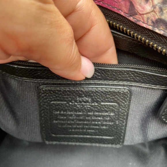 Coach Exotic Python Mini Crosby Crossbody/satchel - Picture 5 of 8